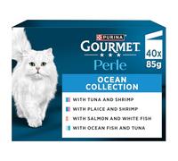GOURMET Perle Ocean Collection Nourriture humide pour chat 40 x 85 g