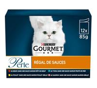 GOURMET PERLE Régal de Sauces 12x85g - Lot de 6