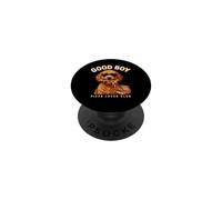 Gourmet pour Chiens Good Boy Pizza Lover Club Goldendoodle PopSockets PopGrip Adhésif