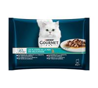 Gourmet Pté pour Chat Perle Plaisir de La Mer, 4 x 85g