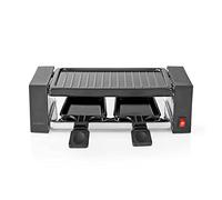 Gourmet/Raclette | Grill | 2 Personnes | Spatule | Revêtement antiadhésif | Rectangle