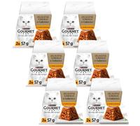 GOURMET Révélations Morceaux Délicats en Gelée au Poulet 6x(2x57g)