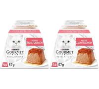 GOURMET Revelations Mousseline Saumon 6 x (4x57 g) (Lot de 2)