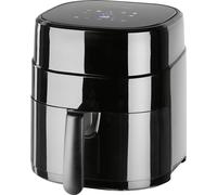 GourmetMaxx 16538 Friteuse à air chaud 4.5 l 1400 W revêtement anti-adhésif, sans BPA, boîtier Cool-Touch, Minuteur digital