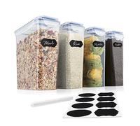 GOURMETmaxx Boîtes de conservation Klick-It - Dispositif de distribution directement dans le couvercle - Rangement et transport frais - Étanche grâce à la fermeture à clic et à la bague d'étanchéité -