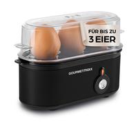 GOURMETmaxx Cuiseur à œufs 3 œufs Oeuf de petit-déjeuner 3 fois Cuiseur à...