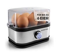 GOURMETmaxx Cuiseur à œufs 6 œufs Oeufs de petit-déjeuner 6 cuiseurs à œufs...
