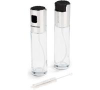 GOURMETmaxx Flacons pulvérisateurs Lot de 2 Pour le vinaigre Huile Essence d'ail Doseur Spray Distributeur Bouteilles Accessoires de cuisine Cuisiner Assaisonnement Doser en pulvérisant