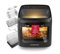 GOURMETmaxx Four à air chaud toit panoramique 1800 W noir