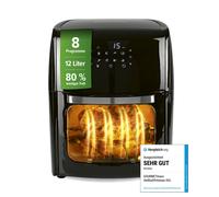 GOURMETmaxx Friteuse à air chaud 12L Air Chaud Four Gril XL Friteuse Touch 1800W