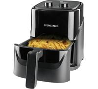 GourmetMaxx Friteuse à air chaud 3.2 1300 W fonction minuteur, présélection de la température noir