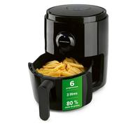 GOURMETmaxx Friteuse à air chaud numérique| Combinaison d'un four à air chaud, d'un gril et d'une friteuse | Minuterie 60 min | Arrêt automatique | 6 programmes | Utilisation facile | 1400 watts