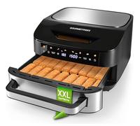 GOURMETmaxx Friteuse à air chaud XXL Tiroir 33x33cm Airfryer Four Sèche-fruit
