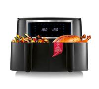 Gourmetmaxx Friteuse à air chaud Doppelkorb Double Compartiment 2x 4L Airfryer