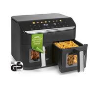 GOURMETmaxx Friteuse à air chaud Double Compartiment Fritteuse Airfyer