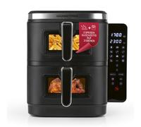 GOURMETmaxx Friteuse à air chaud Vertical Airyfryer Double Chambre 2x 5L Panier