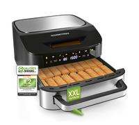 GOURMETmaxx Friteuse à air chaud XXL Tiroir 33x33cm Airfryer Four Sèche-fruit
