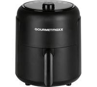GOURMETmaxx | Friteuse à air chaud 2,3l | Idéal pour frire, griller, rôtir etc. | Préparation light et douce | Fonction minuterie pour une cuisson précise et arrêt automatique | 1000W [Noir]