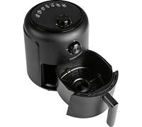 GourmetMaxx Heißluft-Fritteuse Mechanisch 2,3l Friteuse à air chaud 1000 W noir