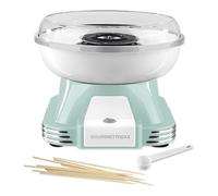 GOURMETmaxx Machine à barbe à papa 500W menthe/blanc