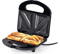 GOURMETmaxx Machine à sandwich avec lampe témoin LED - Noir