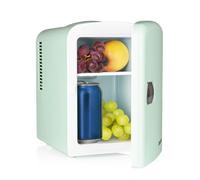 GOURMETmaxx Mini réfrigérateur rétro | pour boissons et collations | Mini bar pour conserver l'alcool, les aliments ou les boissons rafraîchissantes (couleur menthe)