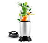 GOURMETmaxx Mr. Magic Mixer Mixer 4 pièces | Powerbase 400 W, lame cruciforme, gobelet de 500 ml et couvercle To Go | Smoothie Maker & blender | Pour shakes, sauces, sauces | Facile à nettoyer |