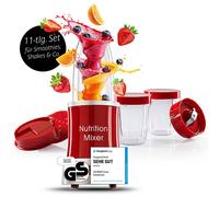 GOURMETmaxx Nutrition Mixer Inox Machine à Smoothie Kit Incl. Tasse & /