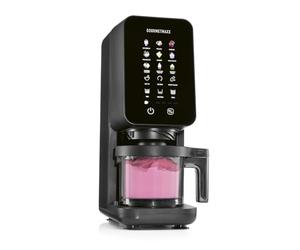 GOURMETmaxx SmoothUp Touch Machine à glace 700 W avec 9 programmes + fonction mixage | Machine à crème glacée - Faites vous-même des granités et de la crème glacée