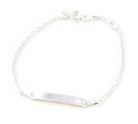 Gourmette Argent ""Bambino""