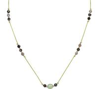 Gourmette avec aventurine et émeraude HE09K3RG-LG.
