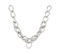 Gourmette pour cheval Beris Argenté 22 cm