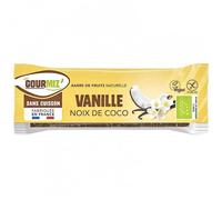 Gourmiz Barre énergétique Vanille noix de coco bio 35g
