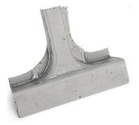 Gousset inférieur de pied milieu gauche pour 2CV fourgonnette à partir de 1965