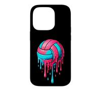 Goût de Volleyball pour garçons Ice Cream Feel The Drip Volleyball Coque pour iPhone 14 Pro