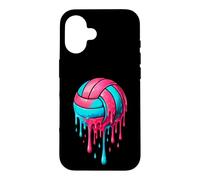 Goût de Volleyball pour garçons Ice Cream Feel The Drip Volleyball Coque pour iPhone 16