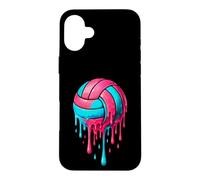 Goût de Volleyball pour garçons Ice Cream Feel The Drip Volleyball Coque pour iPhone 16 Plus