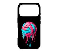 Goût de Volleyball pour garçons Ice Cream Feel The Drip Volleyball Coque pour iPhone 17 Pro