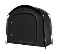Goutdori Tente de Stockage de vélo 4 capacités, Hangar Rangement Portable extérieur imperméable et Coupe-Vent pour vélos