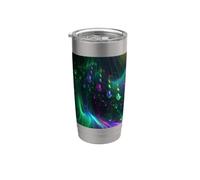 Goûter le design Rainbow Fractal Pride Art Gobelet isotherme en acier inoxydable double paroi