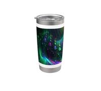 Goûter le design Rainbow Fractal Pride Art Gobelet isotherme en acier inoxydable double paroi