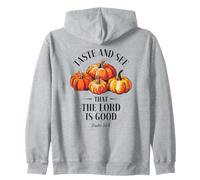 Goûtez et voyez que le Seigneur est bon Christian Pumpkins Faith Sweat à Capuche