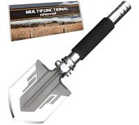 Goutime Pelle de Survie Pliante - Outil de Tranchée en Acier à Haut Carbone, Portable pour Le Camping, la Chasse, la Randonnée, la Pêche, Les Urgences Automobiles, Mini Pelle de Tranchée