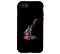 Goutte colorée pour Guitare Basse Coque pour iPhone SE (2020) / 7/8