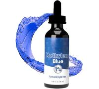 Goutte de méthylène bleu avec compte-gouttes, améliore la concentration et améliore la mémoire, haute pureté, extrait naturel de plantes, soulage la douleur (1 pièce)