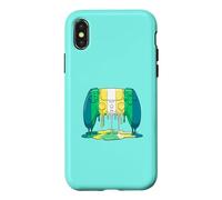 Goutte de Peinture Non Binaire Boy Flag Controller - Gamers Coque pour iPhone X/XS
