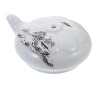 Goutte D'encre Créative en Céramique, Peinte à Main, pour Calligraphie | Accessoire Décoratif Multi-usage, Compatible Papier de Riz et Pierre à Encre, Design Délicat