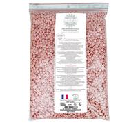 Gouttelettes, perles de cire à épiler pelable et recyclable - 100% fait en France - Rose - Vivezen