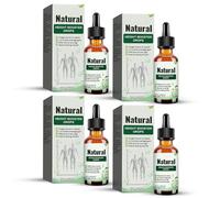 Gouttes À Base De Plantes Naturelles For Le Soin Du Corps Avec Des Ingrédients Doux For Un Usage Quotidien, Favorisant L'équilibre Énergétique(4pcs)