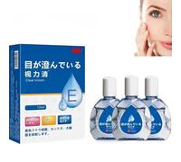 Gouttes anti-fatigue pour les yeux, nouvelle solution éclaircissante pour les yeux provenant du Japon, soulage la fatigue oculaire, liquide EyeCare, vision claire (3pcs)